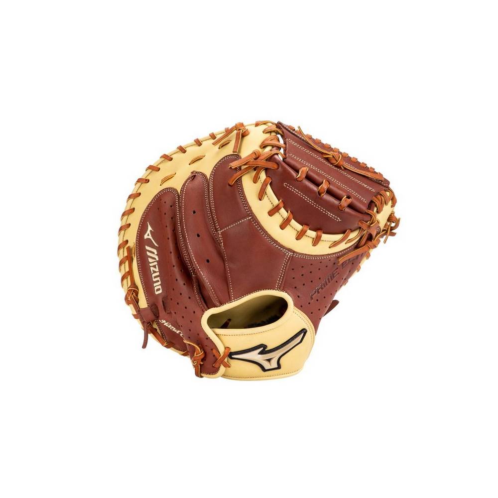 Catchers Mitt Mizuno Baseball Prime Elite 33.5" - Homem - Marrom - UNZWV6758